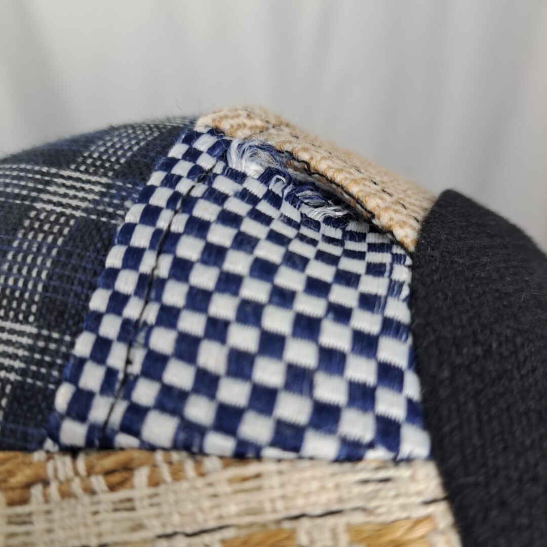 Vtg Stonebridge Petite L Jacket Patchwork Button … - image 15