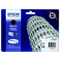 Epson C13T79014010 79XL Tintenpatrone Schwarz, 2.600 Seiten, Inhalt 41,8 Ml