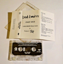 Bad Brains Past Due - History Lesson  Preview of Rise 1993 Cassette - VG-EX HTF