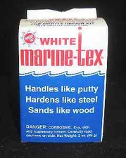 Marine-Tex RM305K Epoxy Putty Repair Kit White 2 oz. w/ Hardener 4 Mixing Sticks