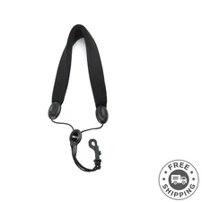 Rico Sax Neck Strap with Quick-Adjust Slider – Perfect for Tenor and Baritone