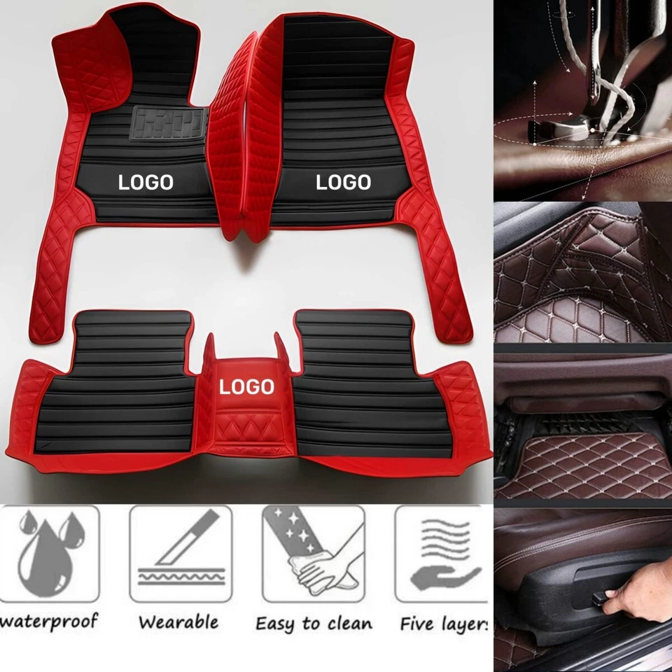 For Infiniti JX35 EX35 EX37 FX35 FX37 FX45 FX50 Car Floor Liners Mats Front Rear - Изображение 2 из 4