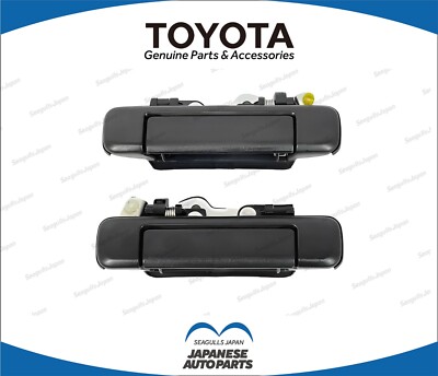 Toyota Genuine OEM AE86 Outer Door Handle Left Right set Corolla Trueno Levin