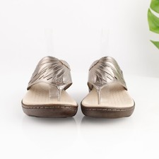 Clarks Silver Sandals for Women