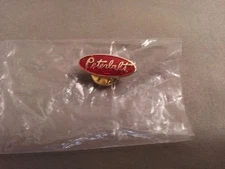 new peterbilt truck pinback,tie clip, pin.
