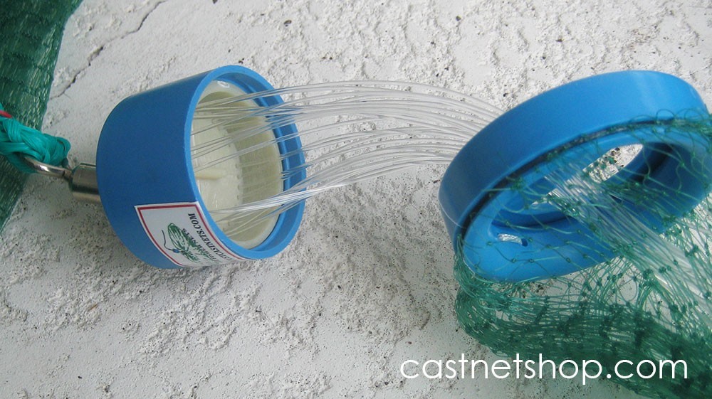 Bait Buster CBT-BB6 – Rete A Getto 6 Piedi, Maglia 3/8", Verde, Taiwan - 2