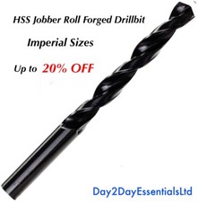 HSS Jobber Roll Forged Drill Bit All Imperial Sizes- SALE UP TO 20% OFF NOW