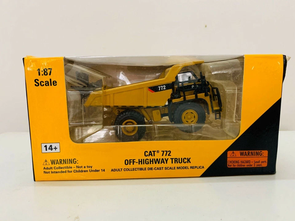 Norscot 55261 1/87 Caterpillar Cat 772 Off-Highway Truck DieCast Model Truck - Image 3 of 4