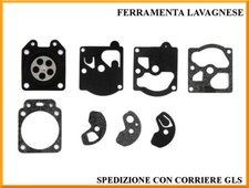 Kit revisione membrane carburatori motosega Kawasaki Shindaiwa TG18 TG 24 TD 18