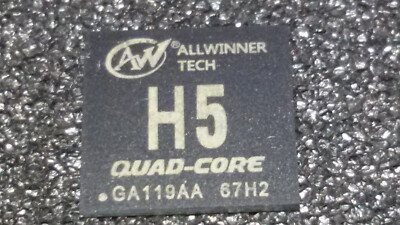 Allwinner H5 ARM Cortex A53 Quadcore CPU (ARMv8 AARCH64 SOC) MALI450