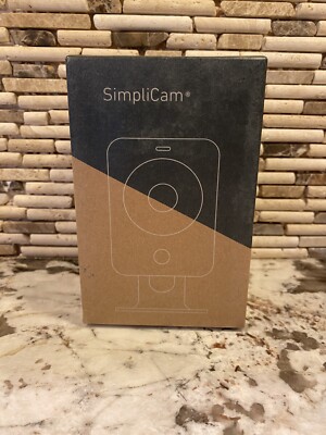 SimpliSafe SimpliCam Indoor HD Wi-Fi Security Camera SSCM1 - NEW