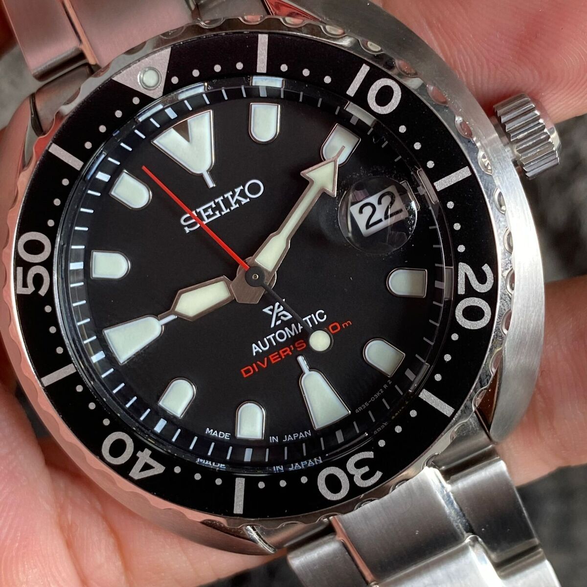 RARE Seiko Prospex SBDY085 Turtle Scuba Diver Automatic 4R35 RARE Seiko Prospex SBDY085 Turtle Scuba Diver Automatic 4R35