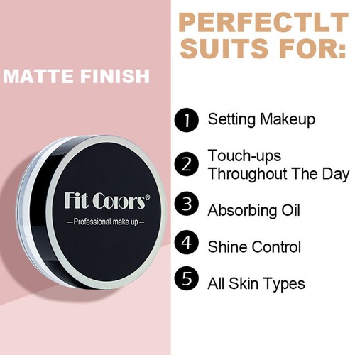 Korean Loose Powder Full Brightening Concealer Mineral Face Foundation Cosmetic^ - Picture 8 of 21