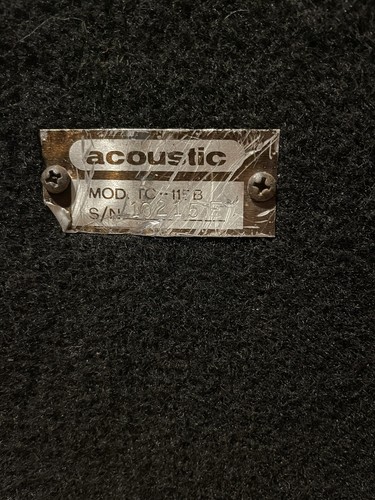 Acoustic amp cabinet TC-115B - Picture 4 of 6