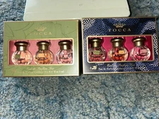 NEW TOCCA EAU DE PARFUM TRIO DABBERS FLORENCE • STELLA • CLEOPATRA PERFUME NIB