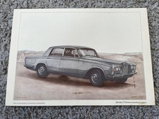 BENTLEY T SERIES 4Door Standard Saloon RARE Claudio Bravo Fine Art SPECIFICATION