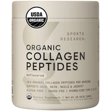 SR Organic Collagen Peptides Type I & III Protein from Grass-Fed Cows Unflavored