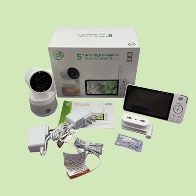 LeapFrog LF925HD Wireless 5'' Baby Monitor with 1080p Camera #BU1844 (TC)