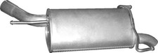 Endschalldämpfer 17.544 POLMO für OPEL CORSA C