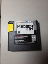 Madden NFL 97 (Sega Genesis 1996) - Authentic Tested - Cartridge