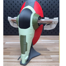 10" Star Wars Jango and Boba Fett's Ship Slave I | 3D Printed