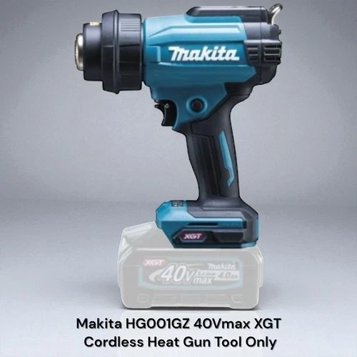 Makita HG001GZ 40Vmax XGT Cordless Heat Gun Tool Only Variable Temp Adj Airflow
