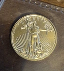 2016 American Gold Eagle $5 1/10 oz Fine Gold Bullion Coin Mint Five Dollar Flip