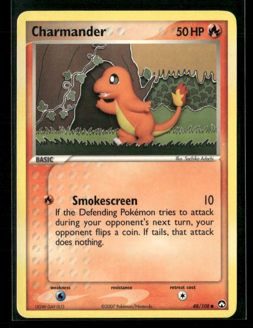 Charmander Common Power Keepers 48/108 NM