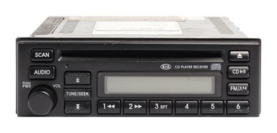 2003-2005 Kia Rio AM FM Radio Stereo Receiver Single Disc CD Player 96160-FD100