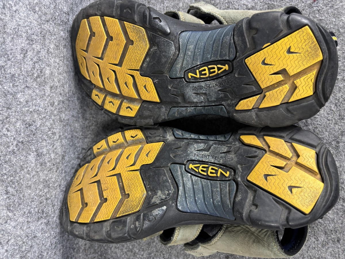 KEEN Men\'s Newport H2 Waterproof Sandals Grey Black Yellow Size 10 Men main image 3