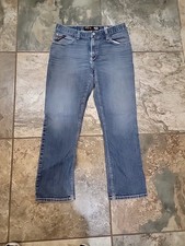 Ariat FR M3 Loose Straight Leg Jeans Men's 33x32 USA Fabric Flame Resistant