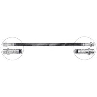 Bremsschlauch 370 Mm INN M10X1.0 INN M10X1.0 A.B.S. FüR U.A. KIA Sorento