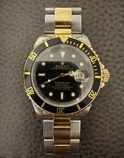 Rolex Rolex Submariner Date 40mm 16613 Black 18K Two-Tone Yellow Gold