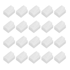 20pcs RJ45 Dust Covers Caps,Ethernet Port Protector Covers,Clear