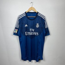Camiseta deportiva de portero de fútbol Adidas Real Madrid 2014/2015 para hombre talla L