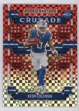 2024 Panini Rookies & Stars Crusade Red Plaid Keon Coleman #C-KCN 1pk2