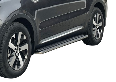 Black Horse EXCEED Running Boards Black fit 2019-2021 Hyundai Santa Fe