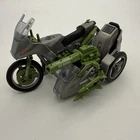 1985 GI Joe Silver Mirage Motorcycle 100% Complete & Unbroken!  Great Condition