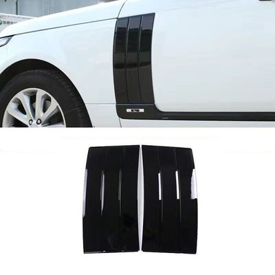 Door Side Fender Vent Molding Cover Trim For Range Rover Vogue L405 13-22 Black