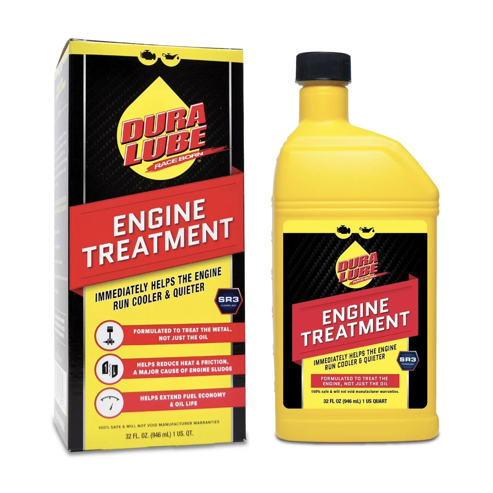 Paquete de 3 Tratamiento de Motor Dura Lube, Aceite Automotriz para Gas, Motor Diesel, 32 OZ Foto 4 de 4