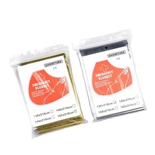 Solar Space Blanket Survival Safety First Aid Insulating Mylar Thermal