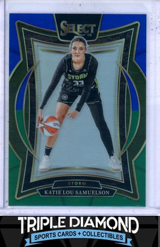 2025 Panini Select WNBA Katie Lou Samuelson Red & Green Prizm #329/349 L981