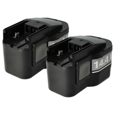 2x Akku für Milwaukee PJX 14.4 Power Plus PLD 14.4 X PIW 14.4 SD 1500mAh 14,4V