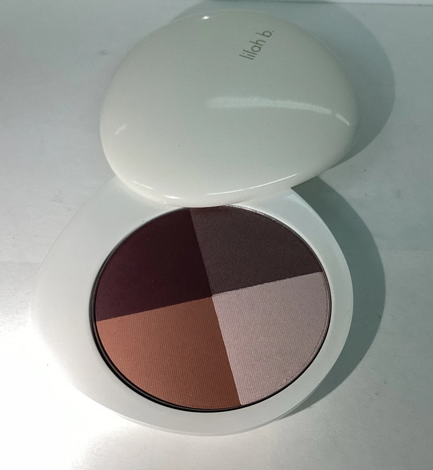 Lilah B Palette Perfection Eye Quad B. ALLURING 0.32oz AS PICTURED NEW - Image 4 of 4