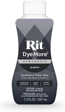 Rit Dye More Synthetic 7oz-Graphite Graphite 