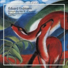 EDUARD ERDMANN: Symphony No. 3; Capricci / Israel Yinon - BSF (CD, CPO, 2005)