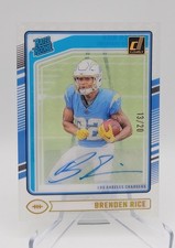 2024 Donruss Clearly 🏈 #99 Brenden Rice Rated Rookie Auto No.13/20 Mosaic Prizm