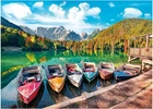 1000 Pieces Jigsaw Puzzles for Adults Fusine Lake Puzzles with Letters on Back