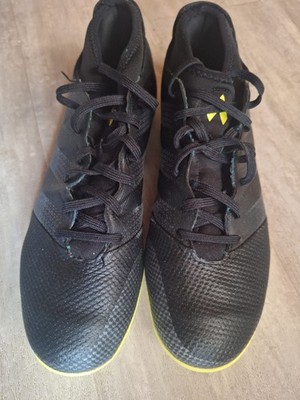 Adidas ACE 16.3 Primemesh, Fußball Hallenschuhe, Schwarz Gelb, Gr. 45 1/3
