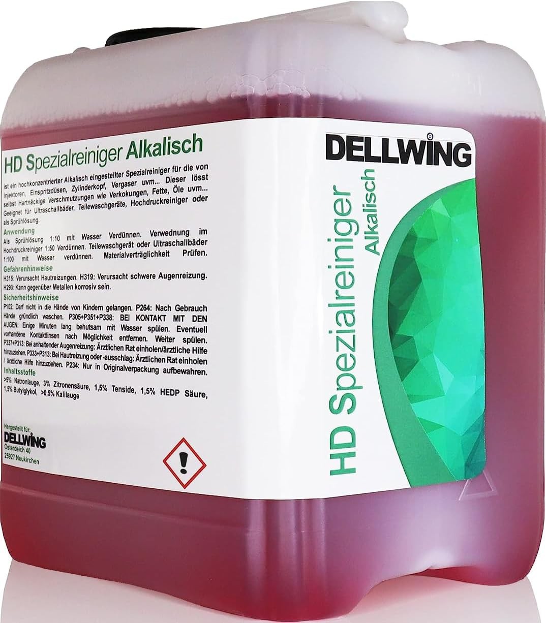 Nettoyant ultrason carburateur Dellwing concentré de 1L pour injecteurs de moto